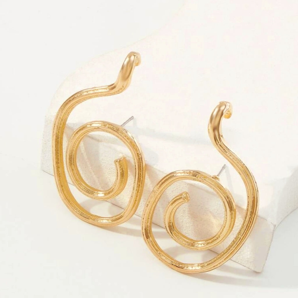 Down For The Swirl Earring