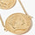 Coin Link Earring