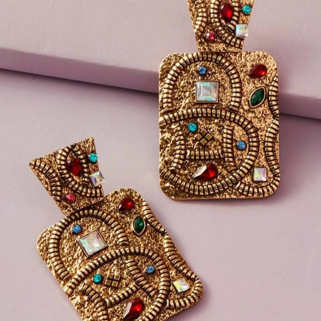 Eygptian Gold Earrings