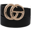 Double G Designer Buckle Belt