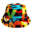 Multi Style Faux Fur Bucket Hat