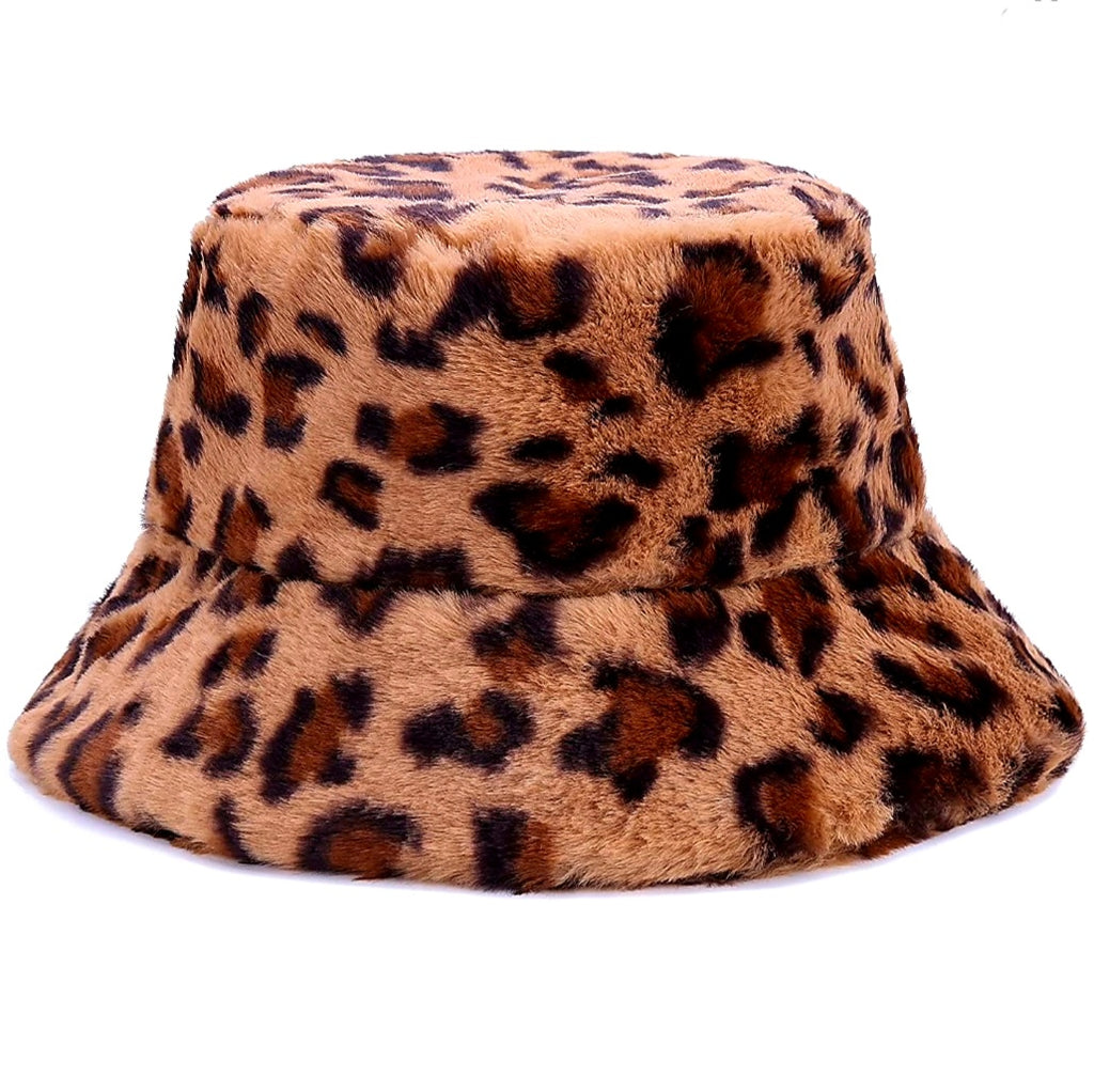 Multi Style Faux Fur Bucket Hat
