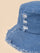 Distressed Denim Bucket Hat