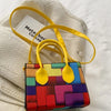 Rec Multi Color Block Bag