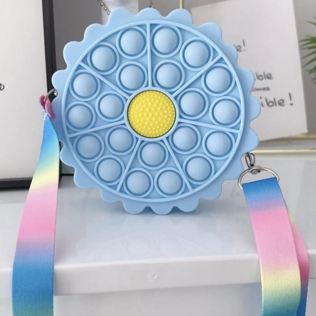 Sun Flower Pop It Bag