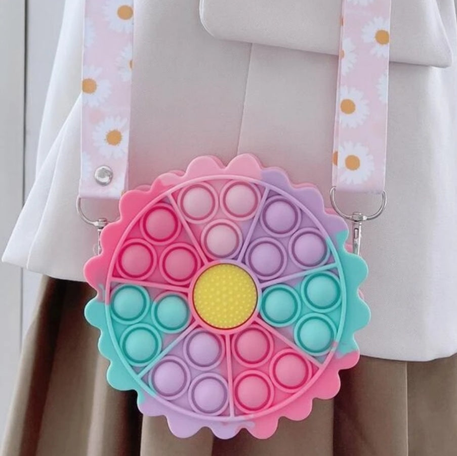 Sun Flower Pop It Bag