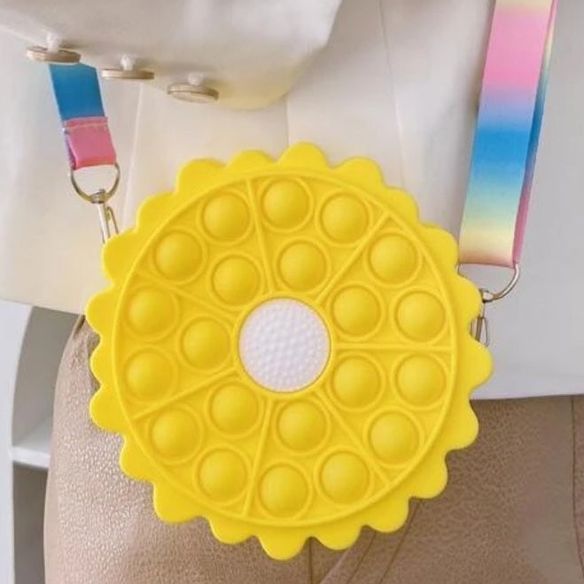 Sun Flower Pop It Bag