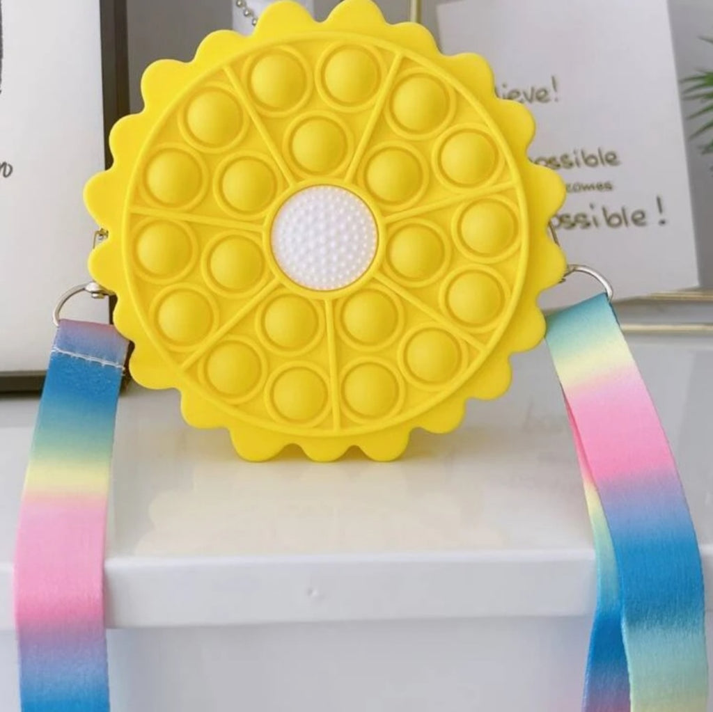 Sun Flower Pop It Bag