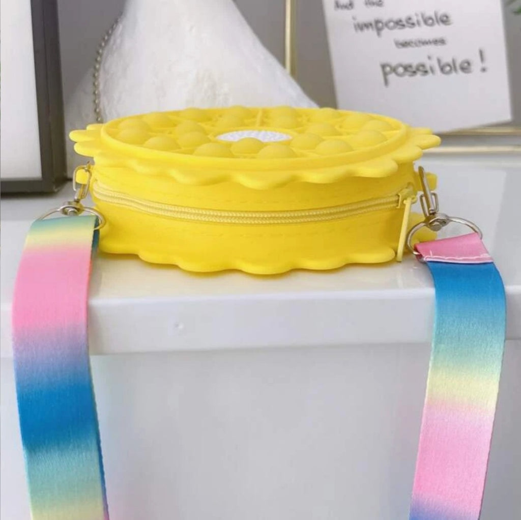 Sun Flower Pop It Bag