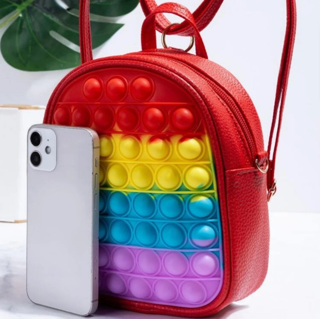 3-N-1 Ohh That Pop It Convertible Bagpack Purse