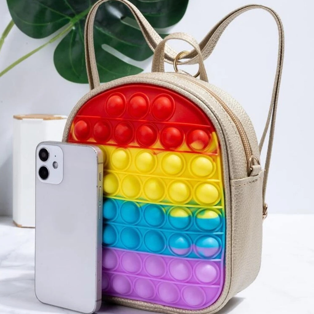 3-N-1 Ohh That Pop It Convertible Bagpack Purse