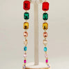 Rainbow Jeweled Earring