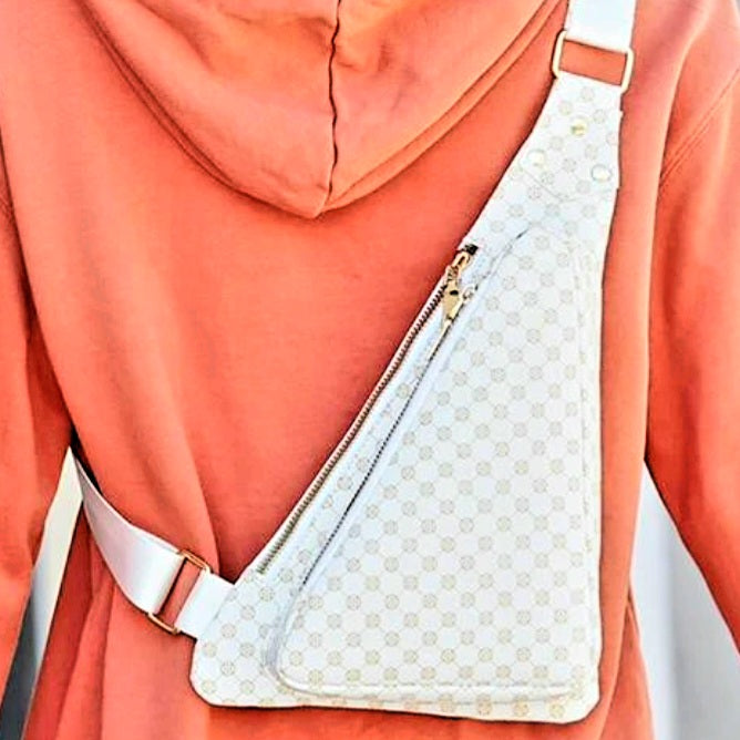 Pu Leather Sling Bag