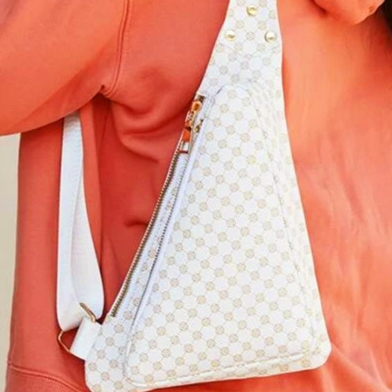 Pu Leather Sling Bag