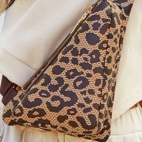 Pu Leather Sling Bag