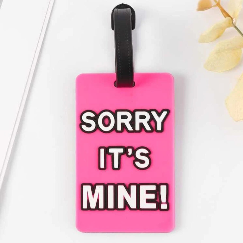 Excuse My Language Bag Tag