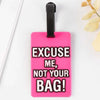 Excuse My Language Bag Tag