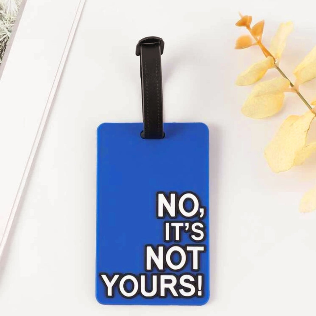 Excuse My Language Bag Tag